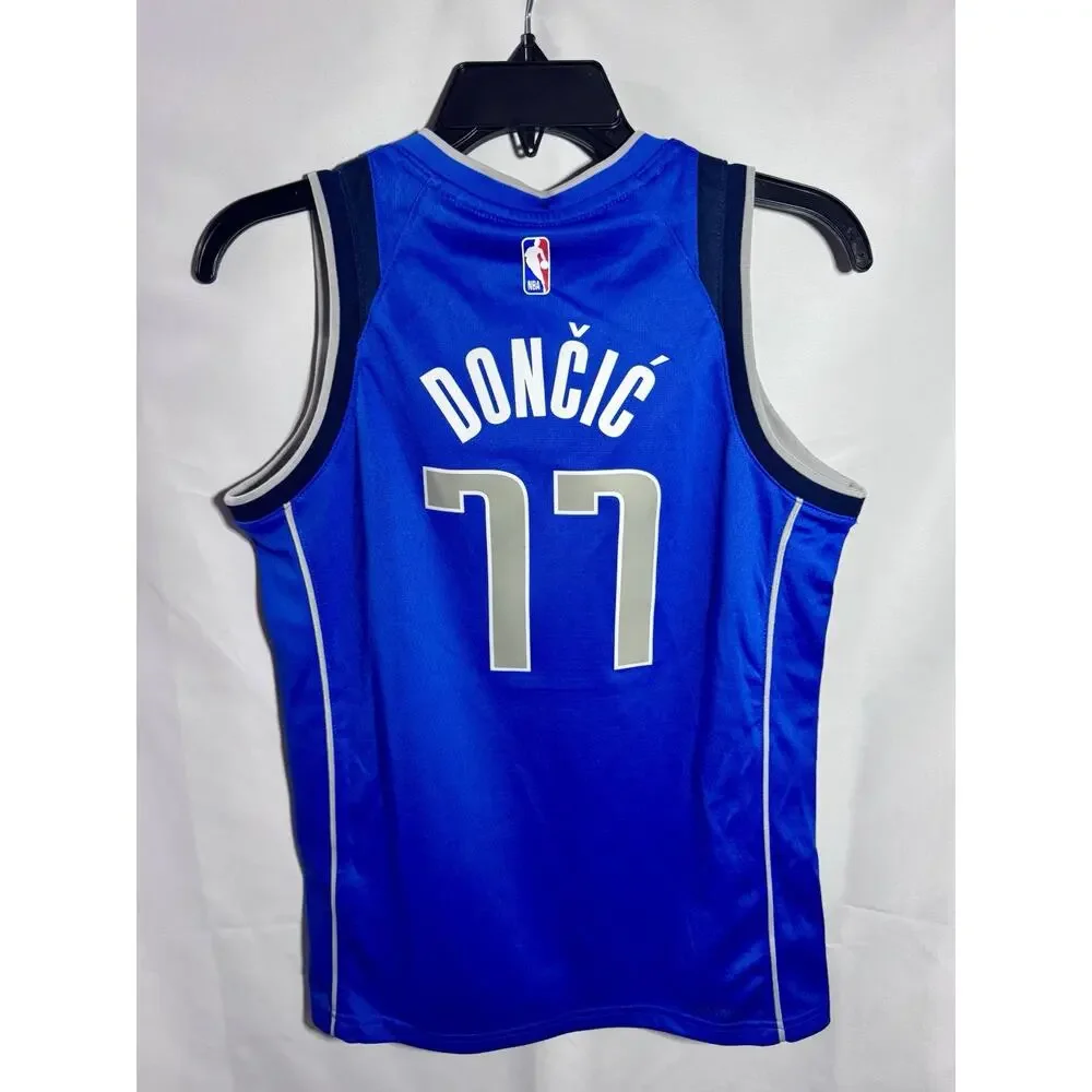 Luka Doncic Dallas Mavericks Youth Icon Edition Swingman Jersey Size S- NWT